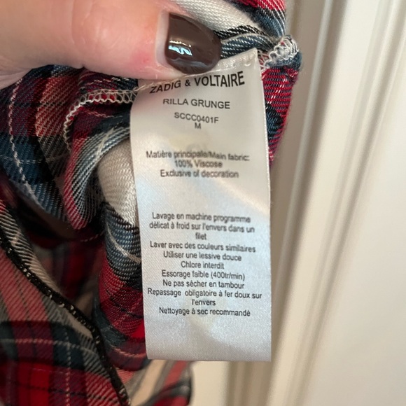 Plaid Shift Dress - Picture 4 of 6